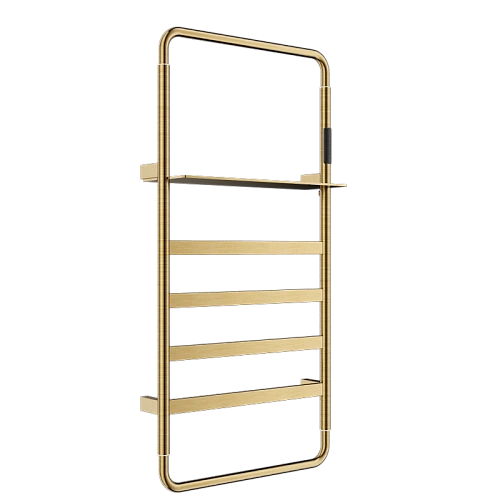 Полотенцесушитель электрический Wonzon & Woghand брашированное золото (WW-A203-BG) Полотенцесушитель электрический Wonzon & Woghand брашированное золото (WW-A203-BG)