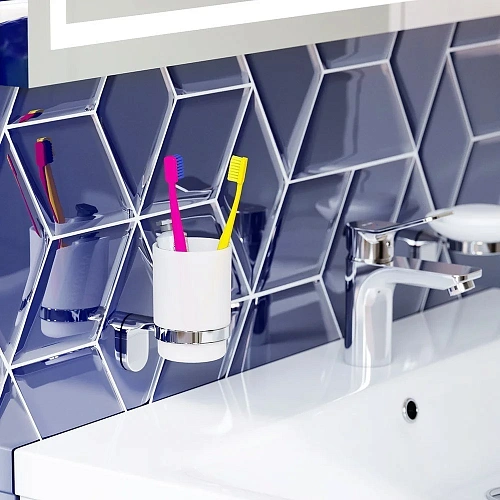 Стакан AM.PM Joy A8434300 стеклянный, с настенным держателем Стакан AM.PM Joy A8434300 стеклянный, с настенным держателем