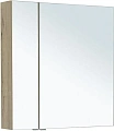 Зеркальный шкаф Aquanet Алвита New 80 дуб веллингтон белый 00277537 Зеркальный шкаф Aquanet Алвита New 80 дуб веллингтон белый 00277537