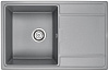 Картинка анонса товара «кухонная мойка paulmark flugen pm217850-grm кварцевая серый металлик»