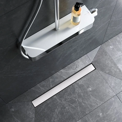 Душевой лоток AM.PM Master Flow W01SC-U11-060-04SB Tile 60см, сталь матовая Душевой лоток AM.PM Master Flow W01SC-U11-060-04SB Tile 60см, сталь матовая