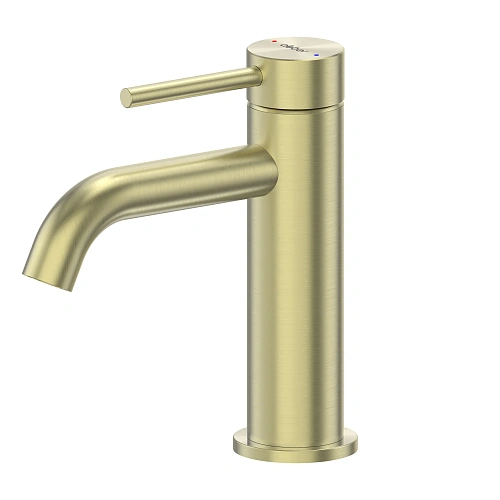 Смеситель для раковины ABBER Wasser Kreis 316 AF8110BG золото брашированное Смеситель для раковины ABBER Wasser Kreis 316 AF8110BG золото брашированное