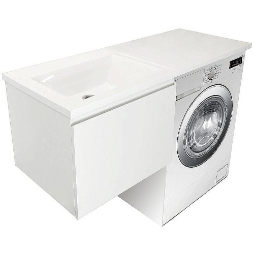 Тумба с раковиной Эстет Dallas Luxe ФР-00002424 1300х482 левая, подвесная 1 ящик Тумба с раковиной Эстет Dallas Luxe ФР-00002424 1300х482 левая, подвесная 1 ящик