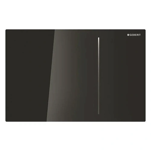 Клавиша смыва Geberit 115.625.SJ.1 Sigma70 стекло, цвет чёрный Клавиша смыва Geberit 115.625.SJ.1 Sigma70 стекло, цвет чёрный