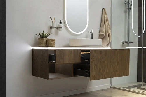 Тумба под раковину Allen Brau Infinity 120 1.21006.NO L дуб Тумба под раковину Allen Brau Infinity 120 1.21006.NO L дуб