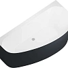 Акриловая ванна Allen Brau Priority 160x78 2.31005.21A/AM антрацит/белый матовый Акриловая ванна Allen Brau Priority 160x78 2.31005.21A/AM антрацит/белый матовый
