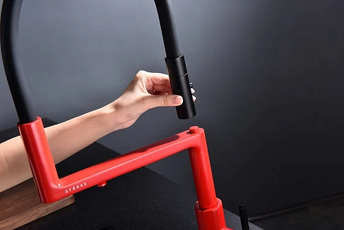 Смеситель для кухни Paulmark Tornado пламя To213402-FI Смеситель для кухни Paulmark Tornado пламя To213402-FI