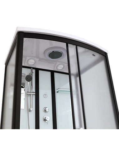 Душевая кабина Timo Standart T-6615 Black Fabric (120x90x220) Душевая кабина Timo Standart T-6615 Black Fabric (120x90x220)