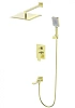 Душевая система Wonzon &amp; Woghand встраиваемая, брашированное золото (WW-88939016-BG)