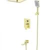 Душевая система Wonzon & Woghand встраиваемая, брашированное золото (WW-88939016-BG) Душевая система Wonzon & Woghand встраиваемая, брашированное золото (WW-88939016-BG)