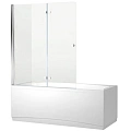 Шторка на ванну Aquanet Beta 4 NF6222-hinge, прозрачное стекло 00196053 Шторка на ванну Aquanet Beta 4 NF6222-hinge, прозрачное стекло 00196053