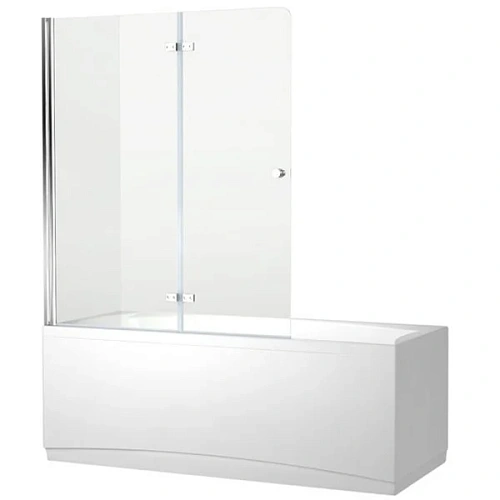 Шторка на ванну Aquanet Beta 4 NF6222-hinge, прозрачное стекло 00196053 Шторка на ванну Aquanet Beta 4 NF6222-hinge, прозрачное стекло 00196053