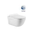 Унитаз подвесной Vincea Idea VT1-33 белый, ультратонкое сиденье soft-close Унитаз подвесной Vincea Idea VT1-33 белый, ультратонкое сиденье soft-close