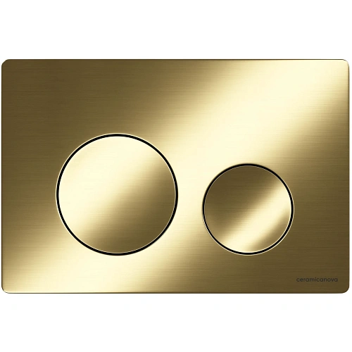 Клавиша смыва Ceramica Nova Balance Circle CN12-001BG брашированное золото Клавиша смыва Ceramica Nova Balance Circle CN12-001BG брашированное золото