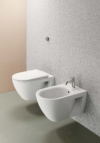 Унитаз подвесной GSI PURA безободковый Swirlflush белый (881111) без сиденья Унитаз подвесной GSI PURA безободковый Swirlflush белый (881111) без сиденья