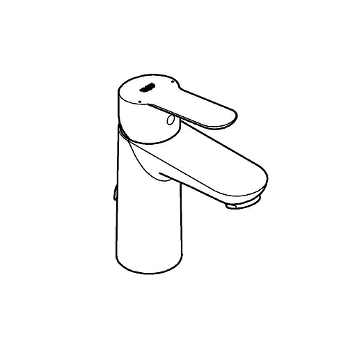 Смеситель для раковины GROHE BauEdge с цепочкой, хром (23329000) Смеситель для раковины GROHE BauEdge с цепочкой, хром (23329000)