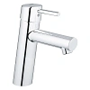 Смеситель для раковины GROHE Concetto с нажимным сливным гарнитуром, M-Size (23932001)