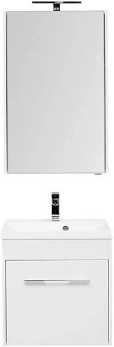 Комплект мебели Aquanet Августа 58 белый 00225249 Комплект мебели Aquanet Августа 58 белый 00225249