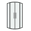 Душевой уголок GROSSMAN Cosmo 301.K33.02.9090.21.00 (90x90x195) полукруг,раздвижн,черн.матов,стекло прозрачн Душевой уголок GROSSMAN Cosmo 301.K33.02.9090.21.00 (90x90x195) полукруг,раздвижн,черн.матов,стекло прозрачн