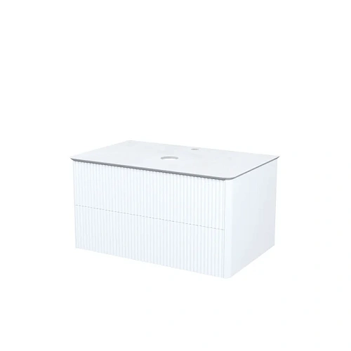 Тумба под раковину IDDIS Aiger (AIG80W0i95K) подвесная со столешницей 80 см, белый Тумба под раковину IDDIS Aiger (AIG80W0i95K) подвесная со столешницей 80 см, белый