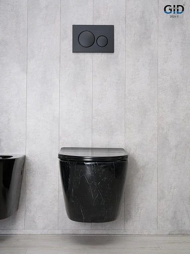 Унитаз подвесной Gid Bs2198 62227Y под камень глянцевый 49x36x35.5 с крышкой микролифт Унитаз подвесной Gid Bs2198 62227Y под камень глянцевый 49x36x35.5 с крышкой микролифт
