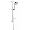Душевой гарнитур GROHE Rainshower Rustic (Душевая лейка, штанга 600 мм, шланг 1750 мм), хром (271390 27139000