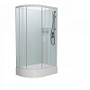 Душевая кабина Frank F412/1R правосторонняя White без крыши белый профиль 120x80 130009 Душевая кабина Frank F412/1R правосторонняя White без крыши белый профиль 120x80 130009