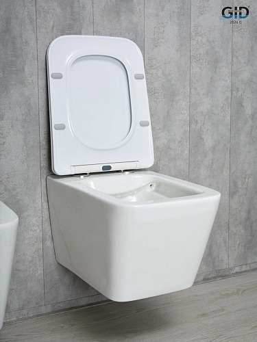 Унитаз подвесной Gid Tr2144 61109Y белый 52x36x33.5 с крышкой микролифт Унитаз подвесной Gid Tr2144 61109Y белый 52x36x33.5 с крышкой микролифт