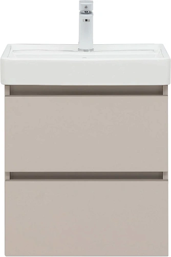 Тумба под раковину Aquanet Вега 2.0 50 бежевый 00337940 подвесная Тумба под раковину Aquanet Вега 2.0 50 бежевый 00337940 подвесная