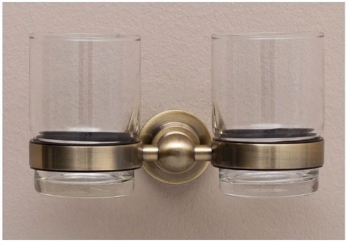 Стакан Aquanet 3884D (двойной) Стакан Aquanet 3884D (двойной)