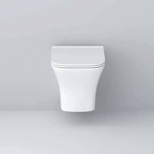 Унитаз подвесной GROSSMAN GR-4476S Galaxy 485x345x360 безободковый с тонкой крышкой Унитаз подвесной GROSSMAN GR-4476S Galaxy 485x345x360 безободковый с тонкой крышкой