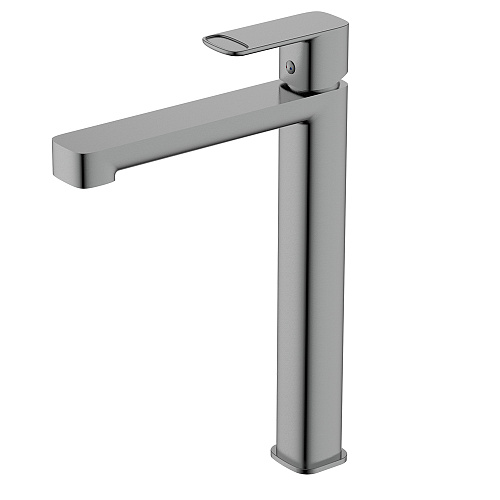 Смеситель для раковины AQUAme Parma AQM6614GM Gun metal Смеситель для раковины AQUAme Parma AQM6614GM Gun metal