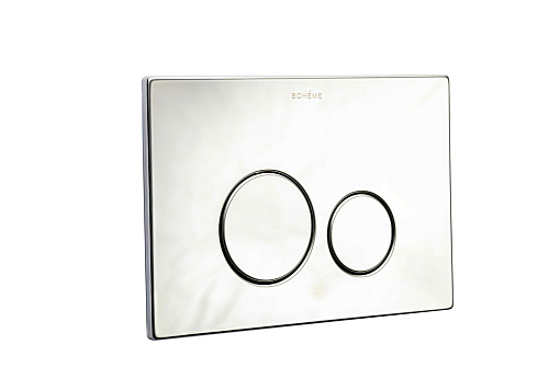 Клавиша смыва Boheme SHINE GUN METAL 649-SGM ульраплоская Клавиша смыва Boheme SHINE GUN METAL 649-SGM ульраплоская