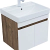 Тумба под раковину Aquanet Оптима 60 00344791 дуб рустикальный/белый сатин Тумба под раковину Aquanet Оптима 60 00344791 дуб рустикальный/белый сатин