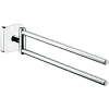 Полотенцедержатель hansgrohe PuraVida двойной 41512000
