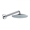 Картинка анонса товара «верхний душ hansgrohe ecosmart 9 л/мин с держателем 240 1jet 27461000, хром»
