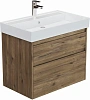 Тумба с раковиной Aquanet Nova Lite 2.0 75 00348194 дуб рустикальный