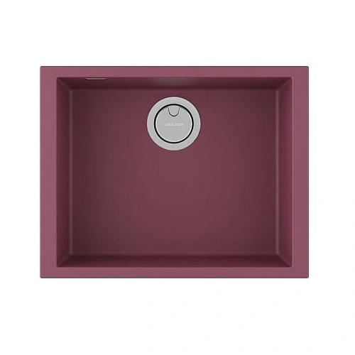 Кухонная мойка Paulmark NEO CLASSIC 56 PM965644-ME, MERLOT, 560х435 мм Кухонная мойка Paulmark NEO CLASSIC 56 PM965644-ME, MERLOT, 560х435 мм