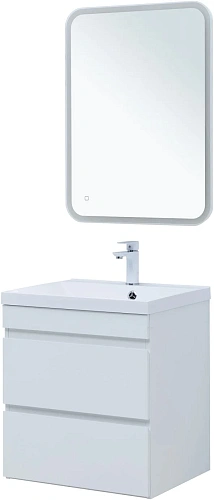 Тумба с раковиной Aquanet Нота new 58 00335870 белый глянец Тумба с раковиной Aquanet Нота new 58 00335870 белый глянец