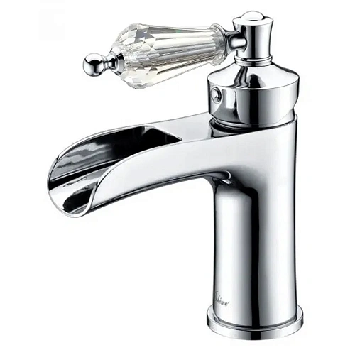 Смеситель для раковины Boheme Vogue 221-SW хром с прозрачным Swarovski Смеситель для раковины Boheme Vogue 221-SW хром с прозрачным Swarovski