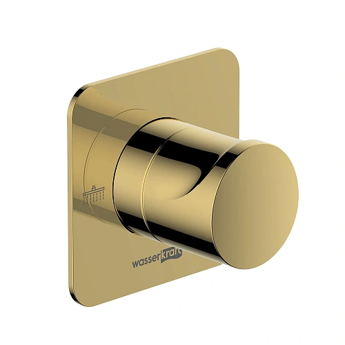 Переключатель потоков WasserKRAFT A277 на 2 выхода золото Переключатель потоков WasserKRAFT A277 на 2 выхода золото