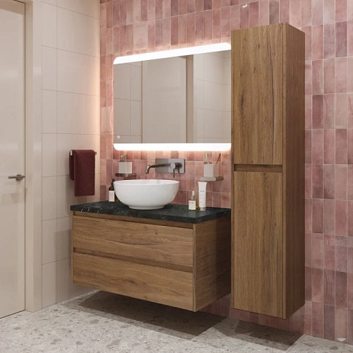 Тумба со столешницей и раковиной BelBagno KRAFT 80 kraft80rt-kepmno-1077-set подвесная KRAFT80RT-KEPMNO-1077-SET Тумба со столешницей и раковиной BelBagno KRAFT 80 kraft80rt-kepmno-1077-set подвесная KRAFT80RT-KEPMNO-1077-SET