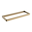 Полка ABBER Westen AA1759G стеклянная золото матовое Полка ABBER Westen AA1759G стеклянная золото матовое