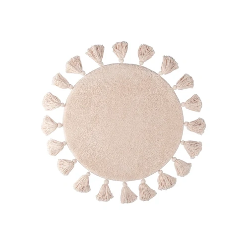 Коврик IDDIS (DTR02P5i12) 55 см, микрофибра, бежевый Коврик IDDIS (DTR02P5i12) 55 см, микрофибра, бежевый