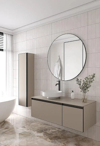 Тумба под раковину Armadi Art QUATRO 2 120см (80+40) DAPHNE профиль ANTHRACITE 790-M2-120-D-A Тумба под раковину Armadi Art QUATRO 2 120см (80+40) DAPHNE профиль ANTHRACITE 790-M2-120-D-A