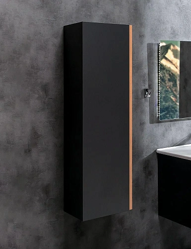 Шкаф-пенал Boheme CAPOLDA антрацит 849-120-A Шкаф-пенал Boheme CAPOLDA антрацит 849-120-A