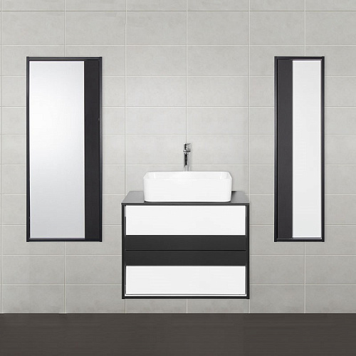 Тумба под раковину Style Line Амстердам 70 со столешницей, белый матовый ЛС-000010041 Тумба под раковину Style Line Амстердам 70 со столешницей, белый матовый ЛС-000010041