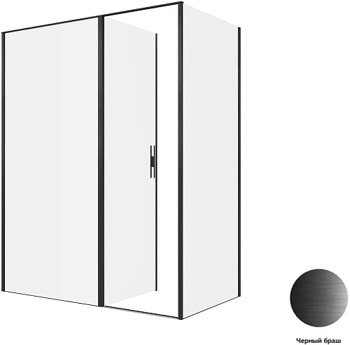 Душевой уголок Allen Brau Priority 160x90 3.31039.BBA + 3.31045.BBA черный браш Душевой уголок Allen Brau Priority 160x90 3.31039.BBA + 3.31045.BBA черный браш