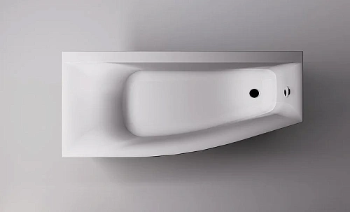 Ванна из искусственного камня Astra-Form Скат Левая 170x75 01010014 Ванна из искусственного камня Astra-Form Скат Левая 170x75 01010014