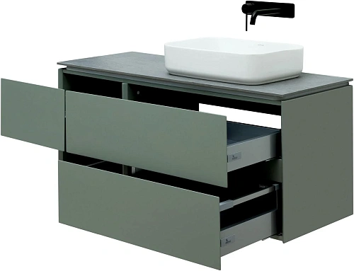 Тумба под раковину Allen Brau Infinity 120 1.21007.CGM R олива матовый Тумба под раковину Allen Brau Infinity 120 1.21007.CGM R олива матовый